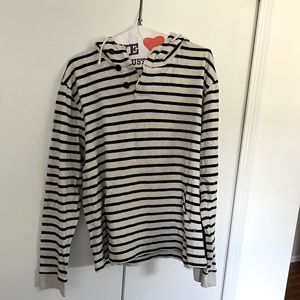 Long sleeved hoodie. Jcrew  great condition